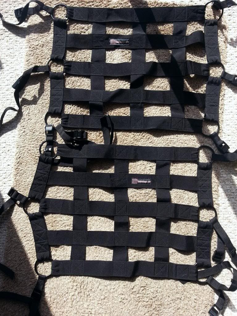 Safari Straps JK 2DR Warrior Side Window Nets Jeep